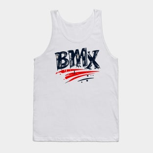 BMX American Grunge for Men Women Kids and Bike Riders Tank Top